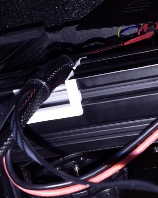 Ender 3pro The Hole Protective Cover (control box cables channel cover) 25x15mm | 3d print model