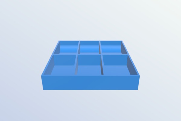 Modified Tray Box of Agricola Storage Solution by wtwerner | 3d print model