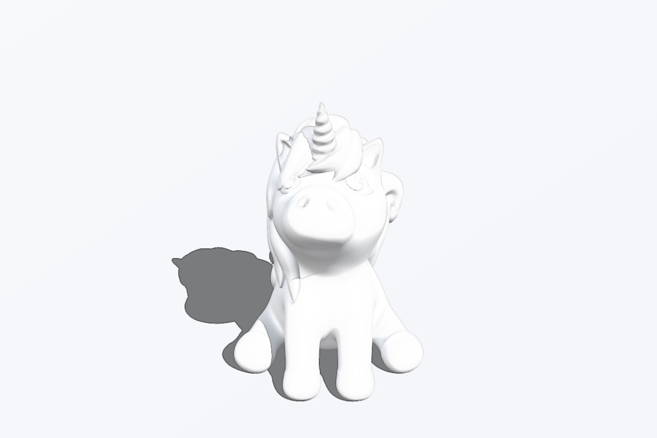 Cute Unicorn Multi Material Remix