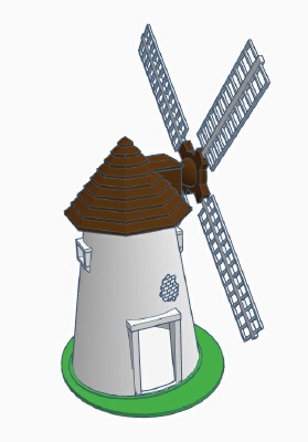 Windmill | 3d print model