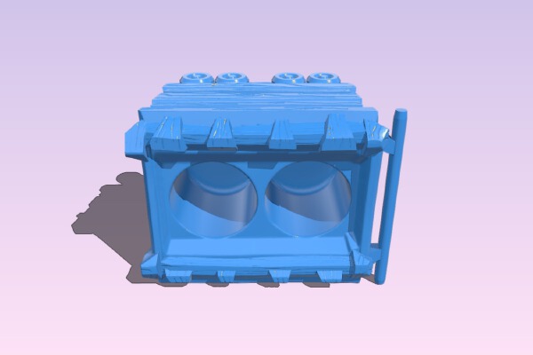 Wagon Planter | 3d print model