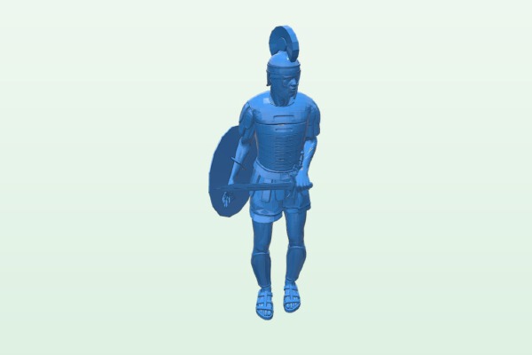 Soldiers with swords | 3d print model