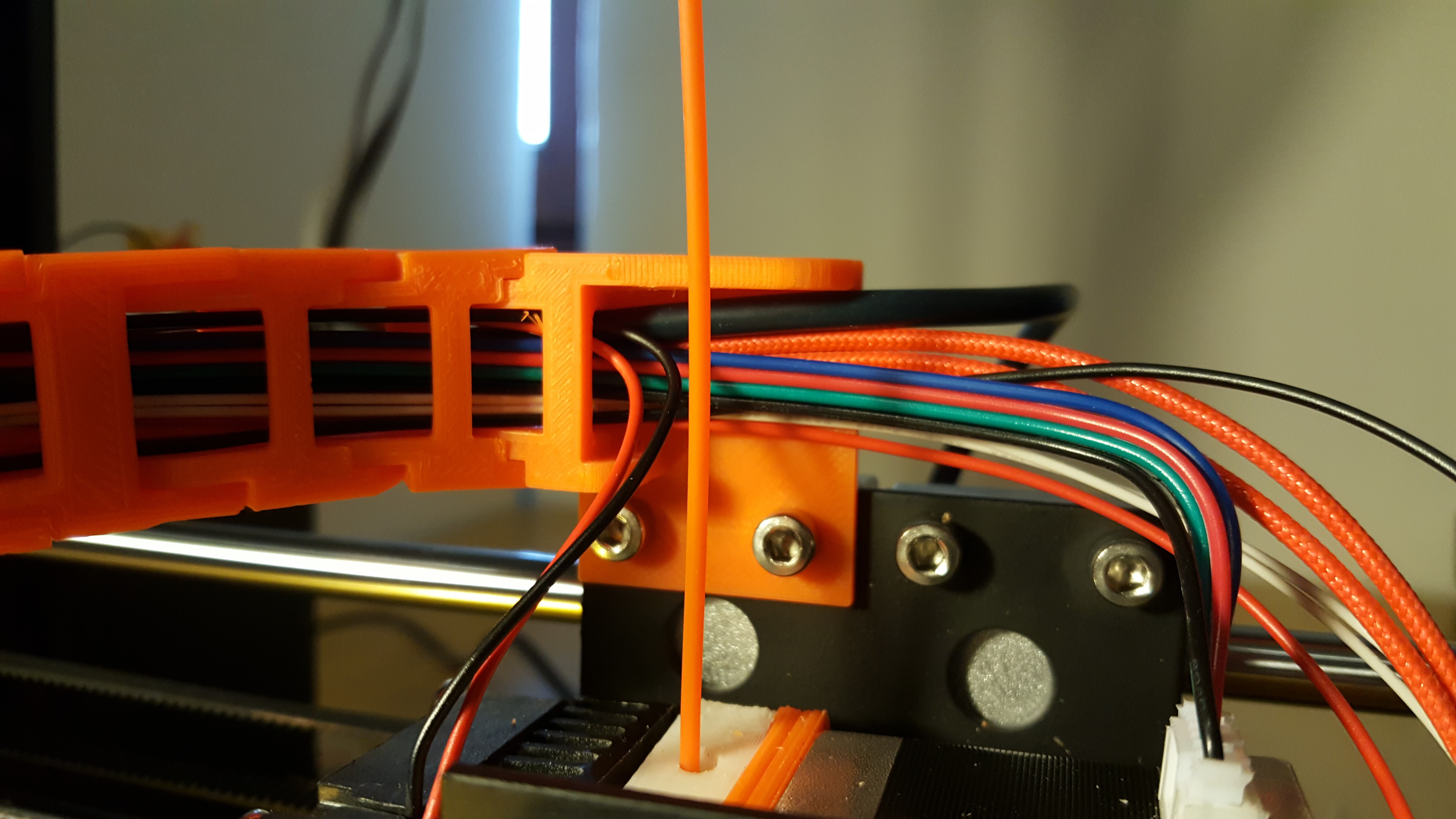 Cable Chain Adapter for Prusa i3 (Hictop)