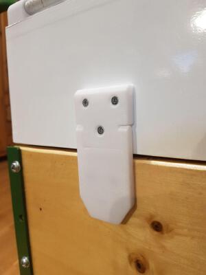Latch for boxes, print in place | 3d print model