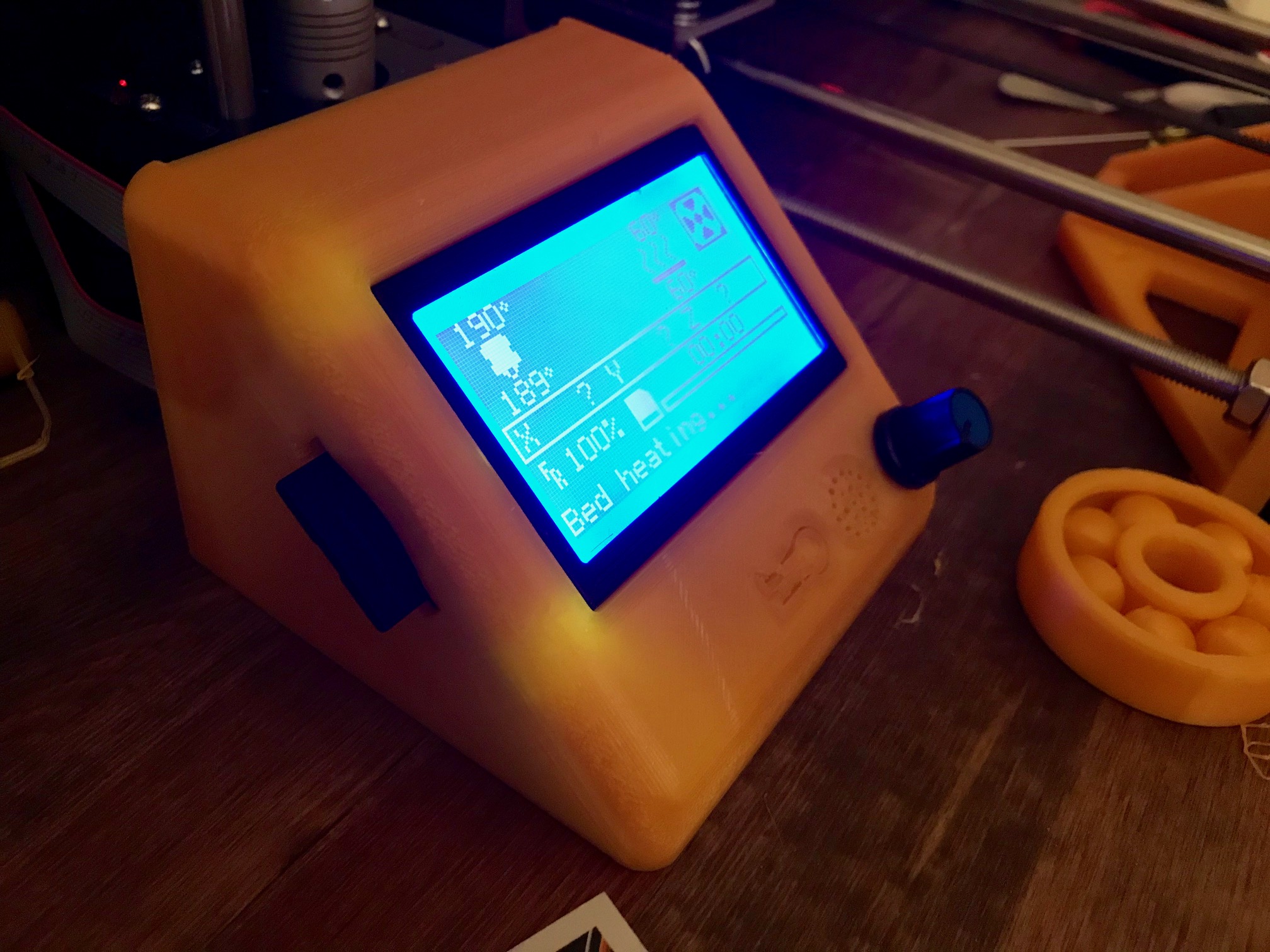 12864 Smart Display Desktop Housing
