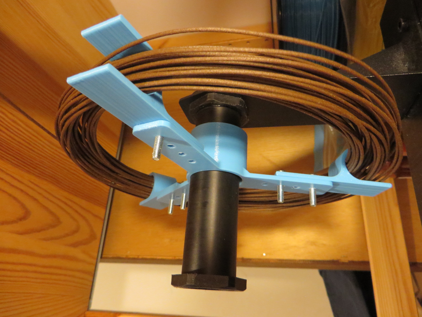 Filament spool for samples