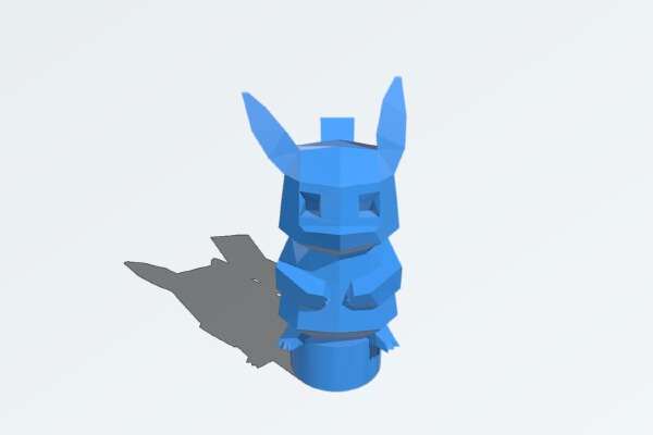 CR10 Pikachu Filament spinner _ Filament Flag | 3d print model