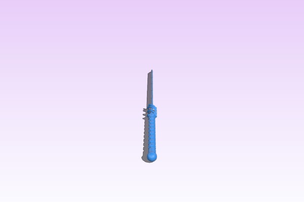 Custom Katana | 3d print model
