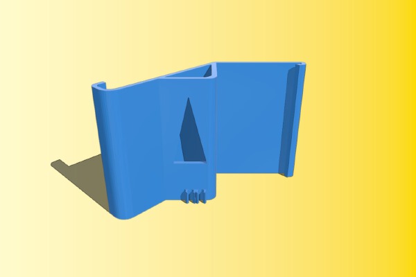 MatterControl Touch Mount for LulzBot Mini | 3d print model