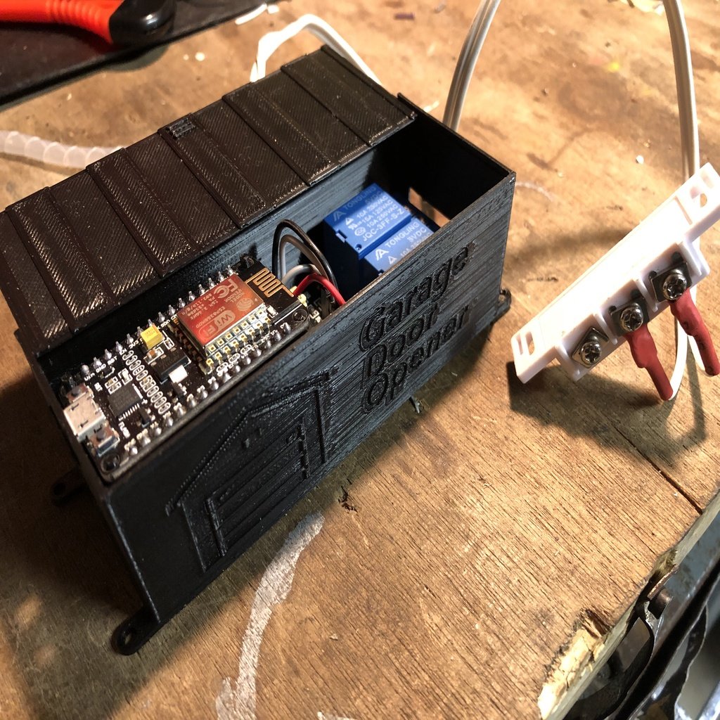 ESP8266 Case Garage Door Opener
