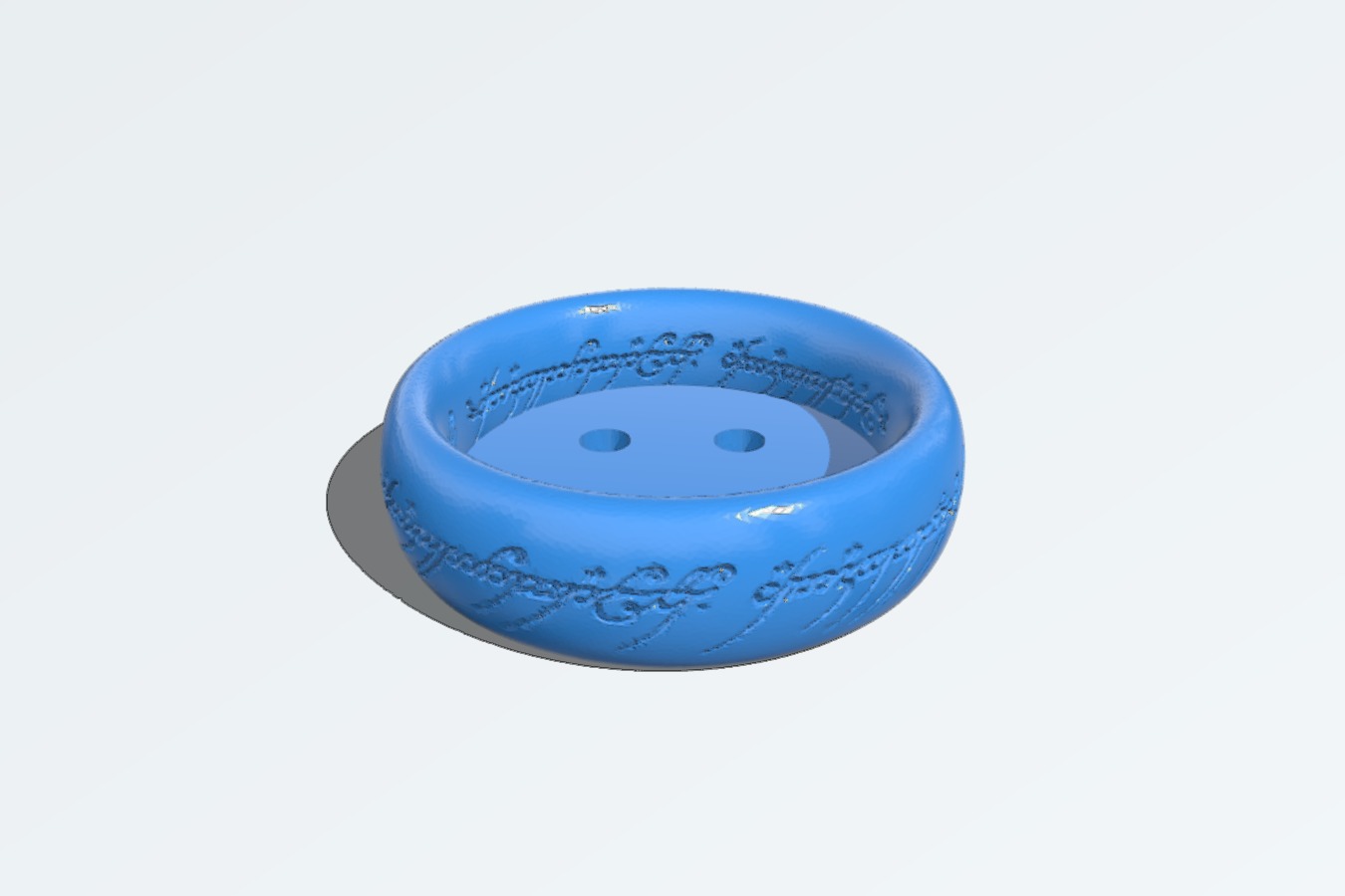 Lord of the Rings Clothes Button