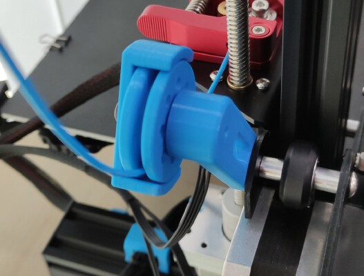 Ender 3 filament roller bottom | 3d print model