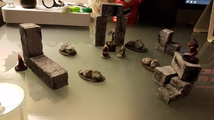 D&D - Rocks | 3d print model