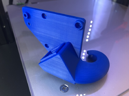 CR10s Pro fan duct with extra arm | 3d print model