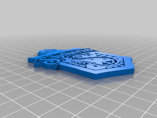 Chaveiro logos Harry Potter | 3d print model