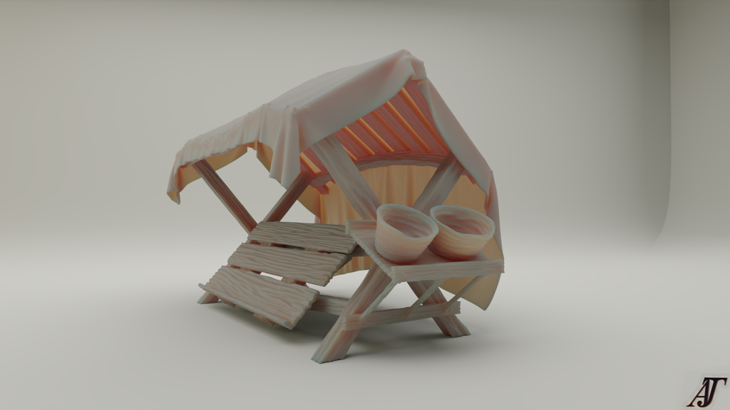 RPG Woodstand - (From Kickstarter "A-Hero´s Base")