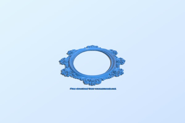 Mirror frame pattern | 3d print model