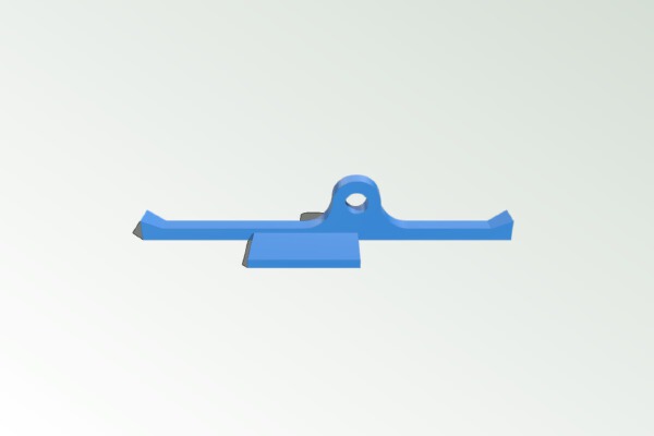 Aluminatus T1 Endstop Flag Full | 3d print model