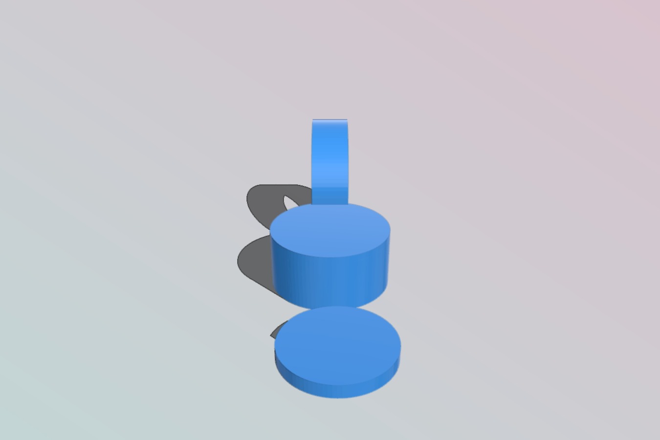 Magnetic Loop for Bottle Opener on Chain