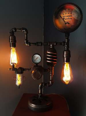 STEAMPUNK LAMP | 3d print model