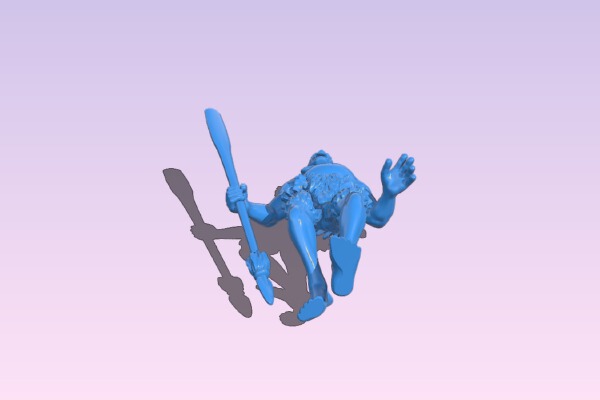 Maori Man | 3d print model