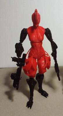 Warframe Ember Action Figure | 3d print model