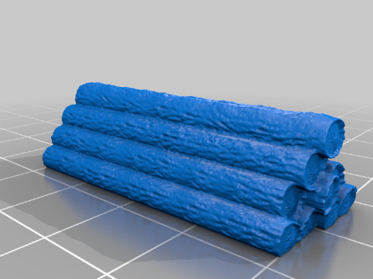 Log Piles | 3d print model