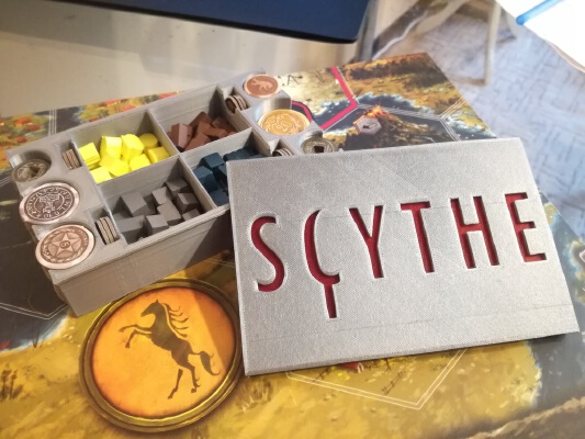 Scythe resources and coins organizer | 3d print model