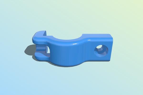 Big Dummy Rear Light Mount | 3d print model