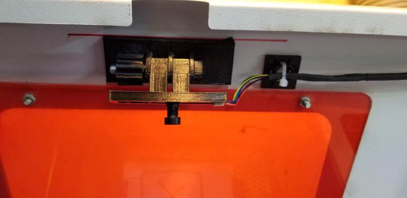 K40 Lightburn Camera Mount and Kick Stand | 3d print model