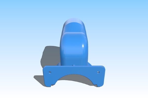 Dust suction adapter for Makita Trimmer | 3d print model