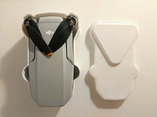 Mavic Mini _ Mini 2 Case - Remixed V Shape Top | 3d print model