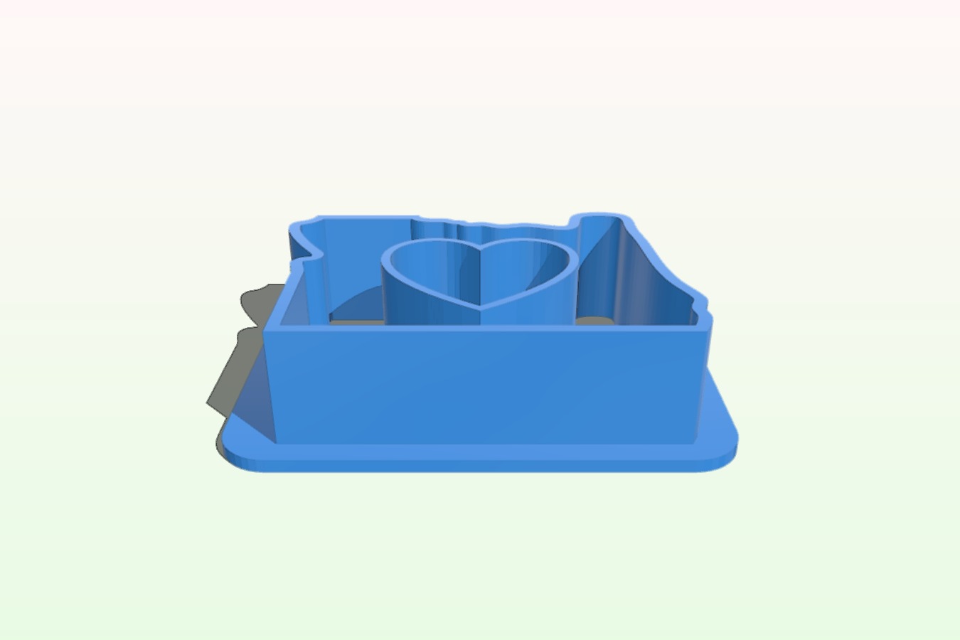 Oregon Heart Cookie Cutter
