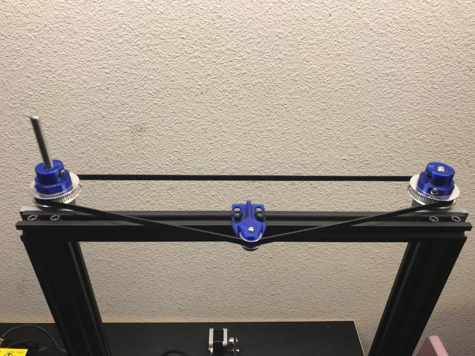 CR-10 Dual Z Pulley Setup