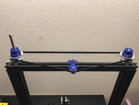 CR-10 Dual Z Pulley Setup | 3d print model