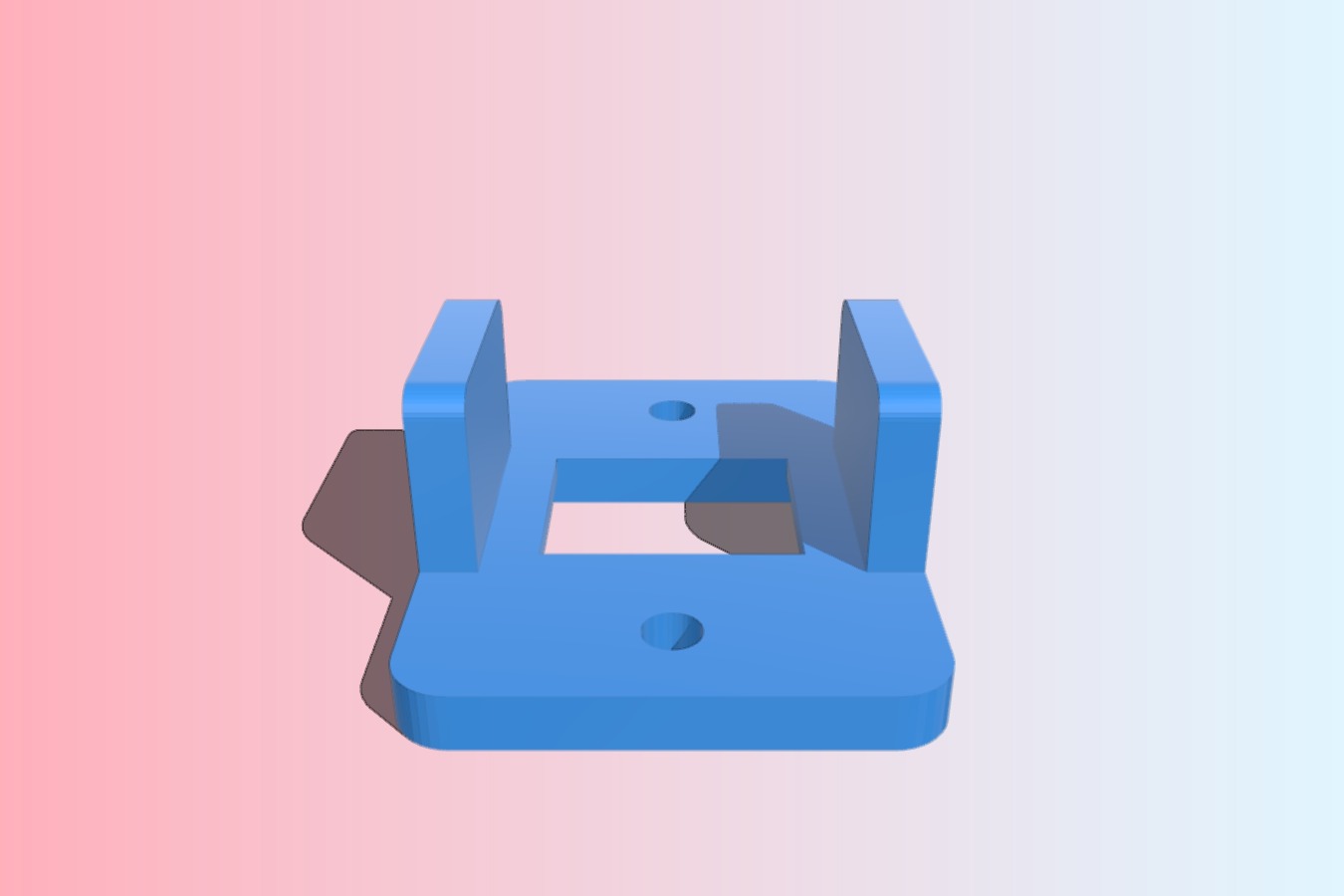 MendelMax 2.0: Square Switch Plate w_ Guard