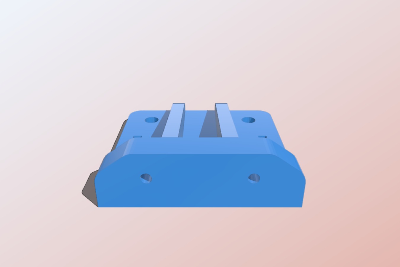 FLSUN FL - M i3 Diamond Extruder Mount