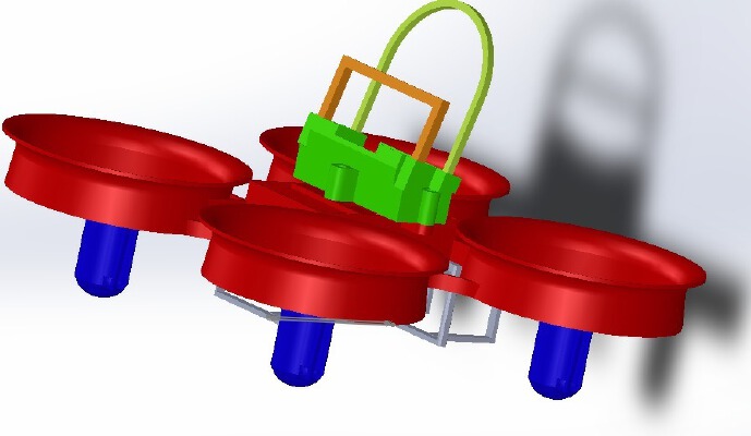 mini drone | 3d print model