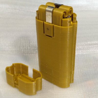 18650 battery adapter for screwdriver. | 3d print model