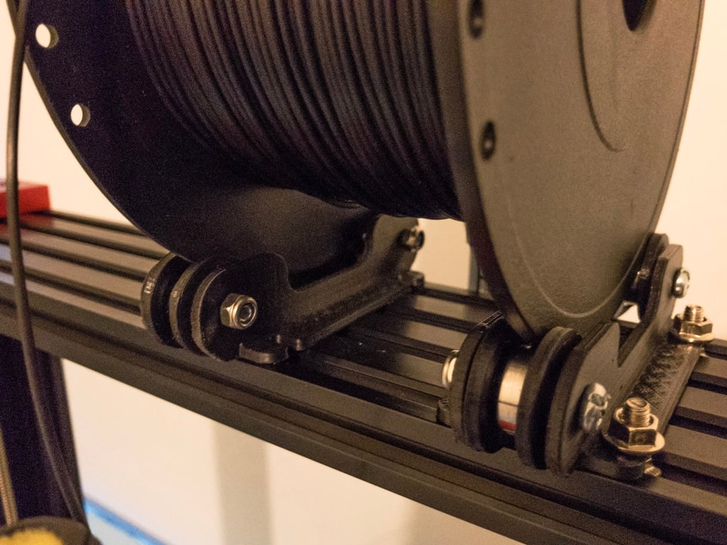 Spool/filament Holder - Tevo Black Widow - 2080 Extrude