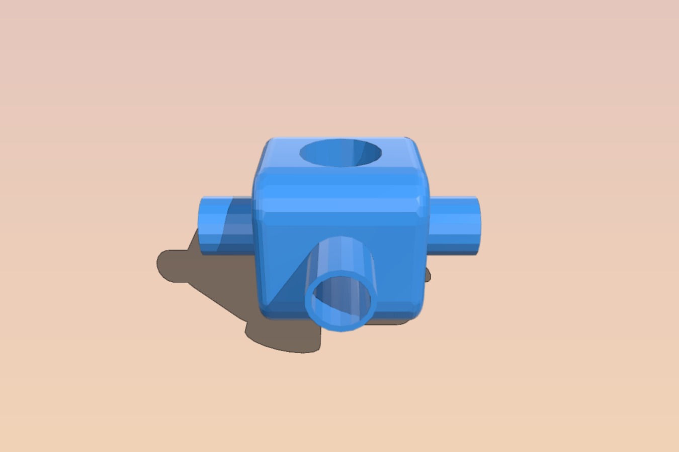 4 element ant. support 1 inch boom