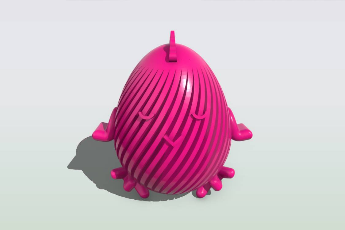 Easter Egg Chicken | 3d print model