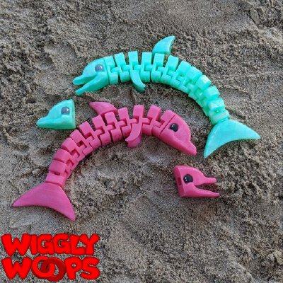 Flexi Dolphin | 3d print model