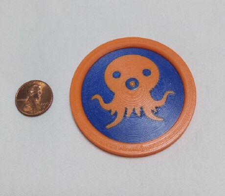 Octonauts Coin | 3d print model