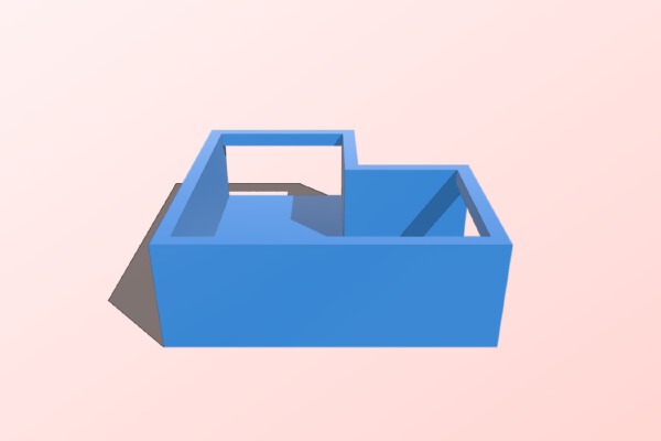 Wood Stand 90° | 3d print model