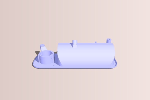 Trunk door handle VW Lupo_Polo_Golf.. (0827565) | 3d print model