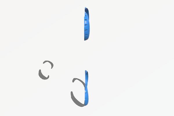 AMT Eclipse Fender Flares for Kyosho Mini Z | 3d print model