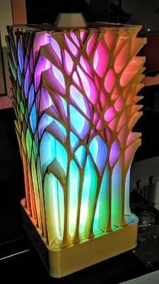 Parts for Resized Forest Lamp | 3d print model