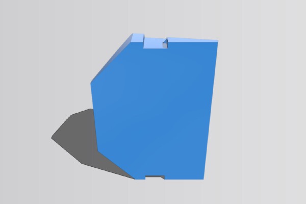 Fat Shark 600 TVL CMOS Camera Mount | 3d print model