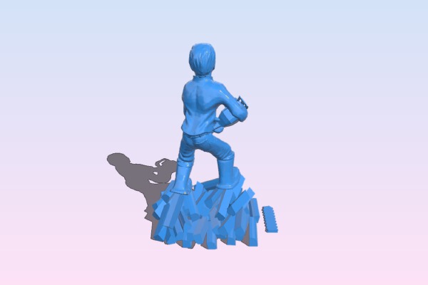 Chainsaw guy | 3d print model